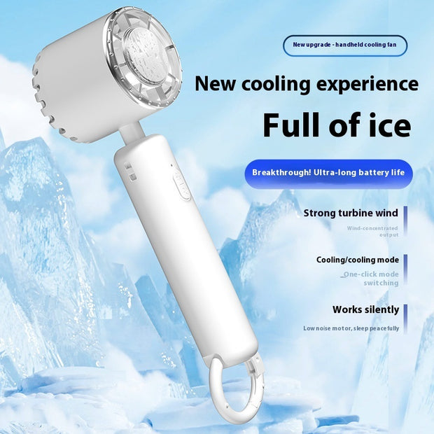 Portable Ice Cooling Fan by Silerro