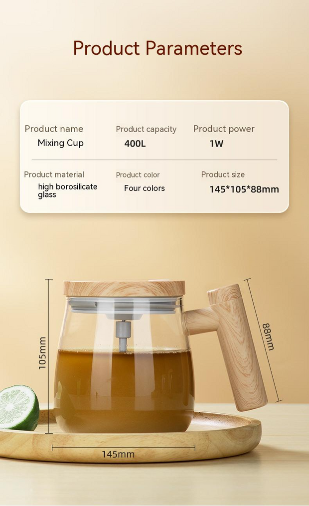 Electric Mixing Glass by Silerro