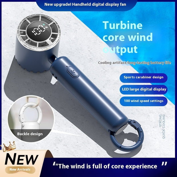 Portable Ice Cooling Fan by Silerro